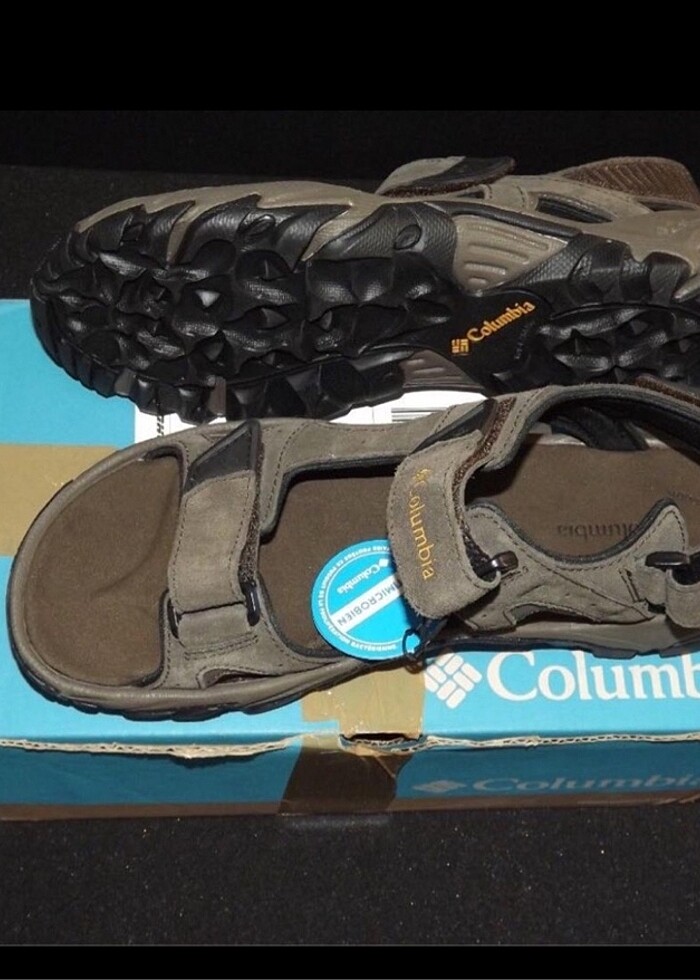 Original Sıfır erkek Columbia sandalet - Görsel 2