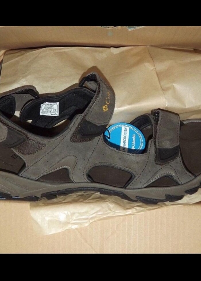 Original Sıfır erkek Columbia sandalet - Görsel 3