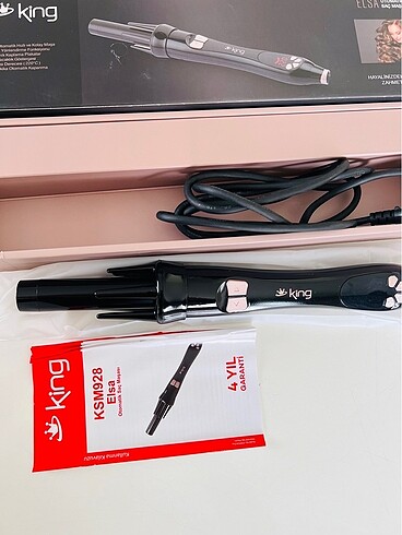 King KSM928 Elsa Otomatik Saç Magasi - Görsel 2