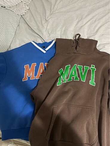 xs Beden mavi sweat