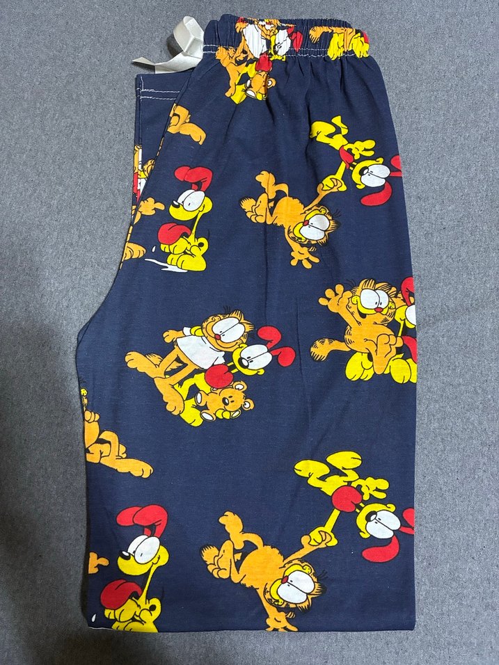 Rahat Kesim Renkli Baskılı Ünisex  Pijama - Görsel 2