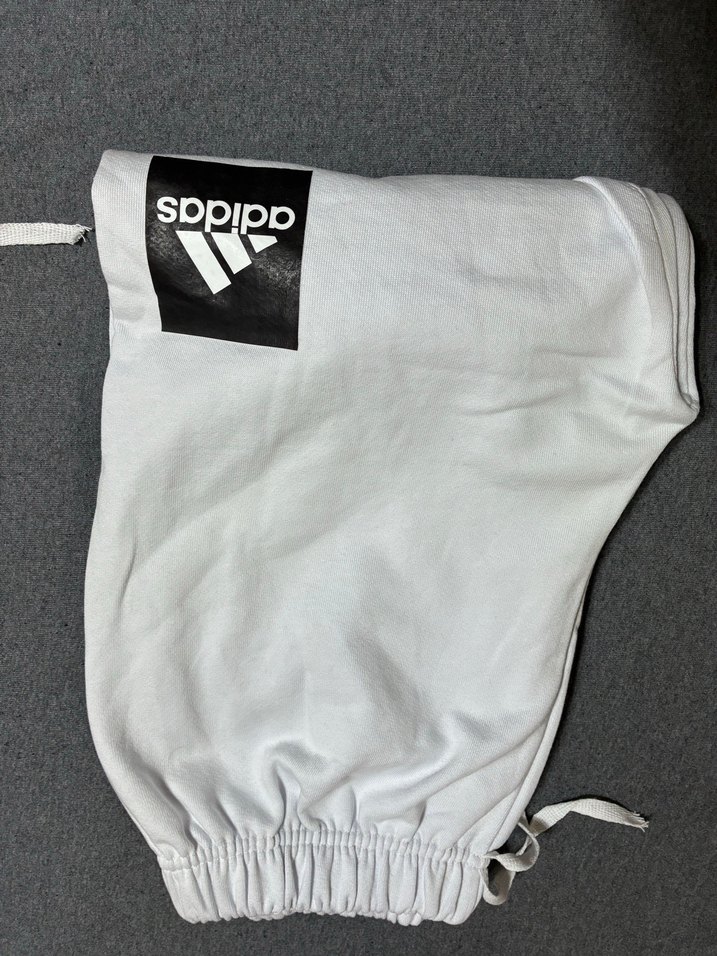 Adidas Beyaz Rahat Kesim ünisex Eşofman Altı - Görsel 3