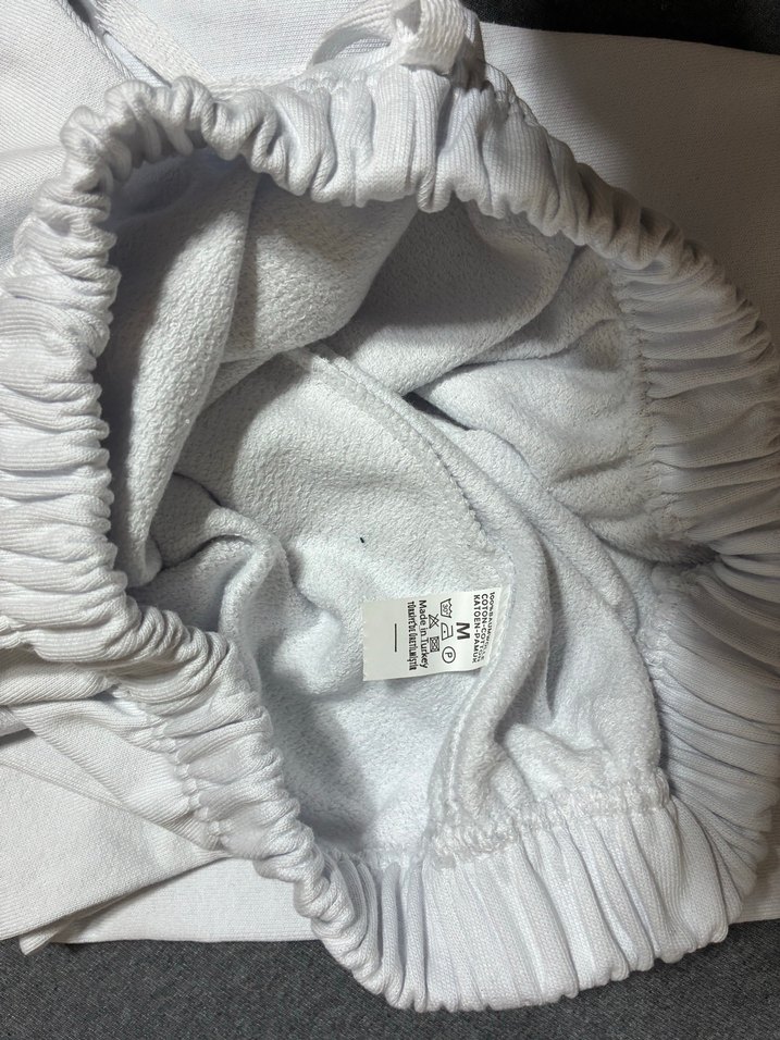 Adidas Beyaz Rahat Kesim ünisex Eşofman Altı - Görsel 2