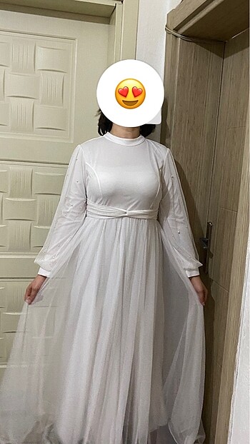 Tesettür Nikah Elbisesi