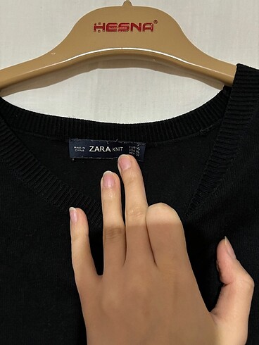 Zara Zara inci detaylı kazak