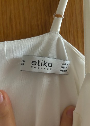 Beyaz Mini askılı elbise - Görsel 2