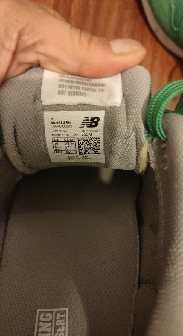 New balance 565.2 kez giyildi - Görsel 4