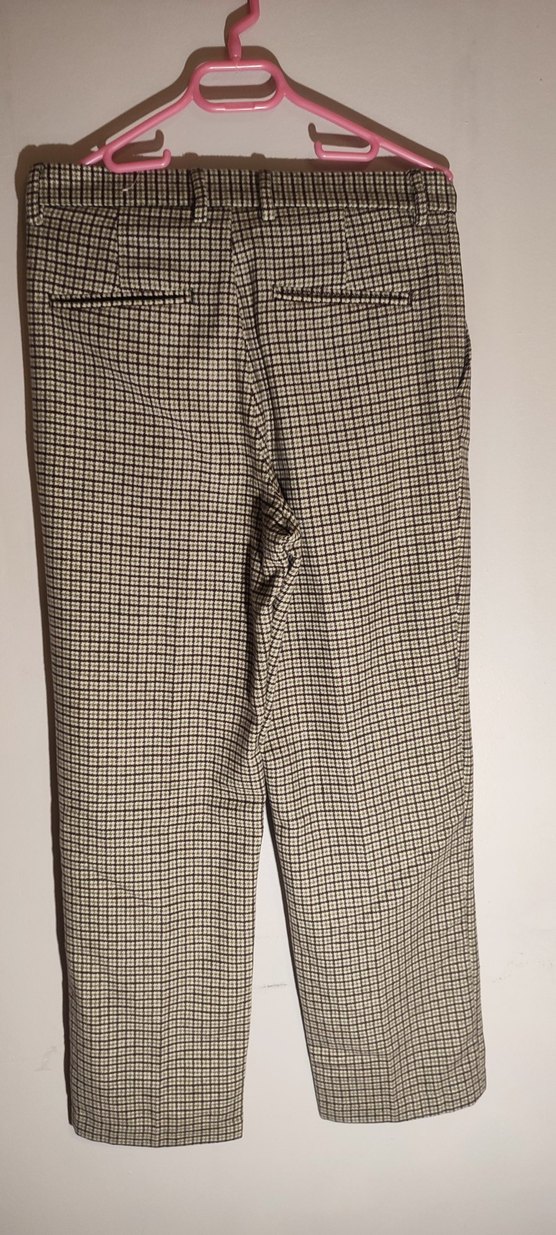 H&M Yün karışımlı pantolon - Görsel 4