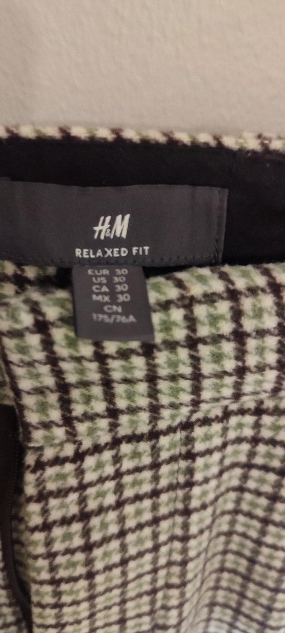 H&M Yün karışımlı pantolon - Görsel 2