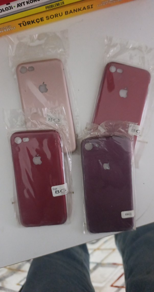 Parlak Renkli iPhone 8 Kılıfları - Görsel 2