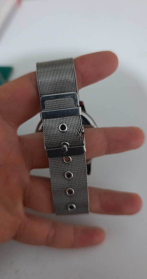 Klasik Kemerli  Saat Gri Bej - Görsel 2