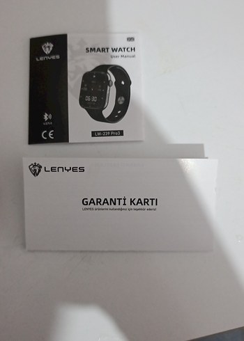 Gri Kayışlı Beyaz Akıllı Saat - Görsel 3