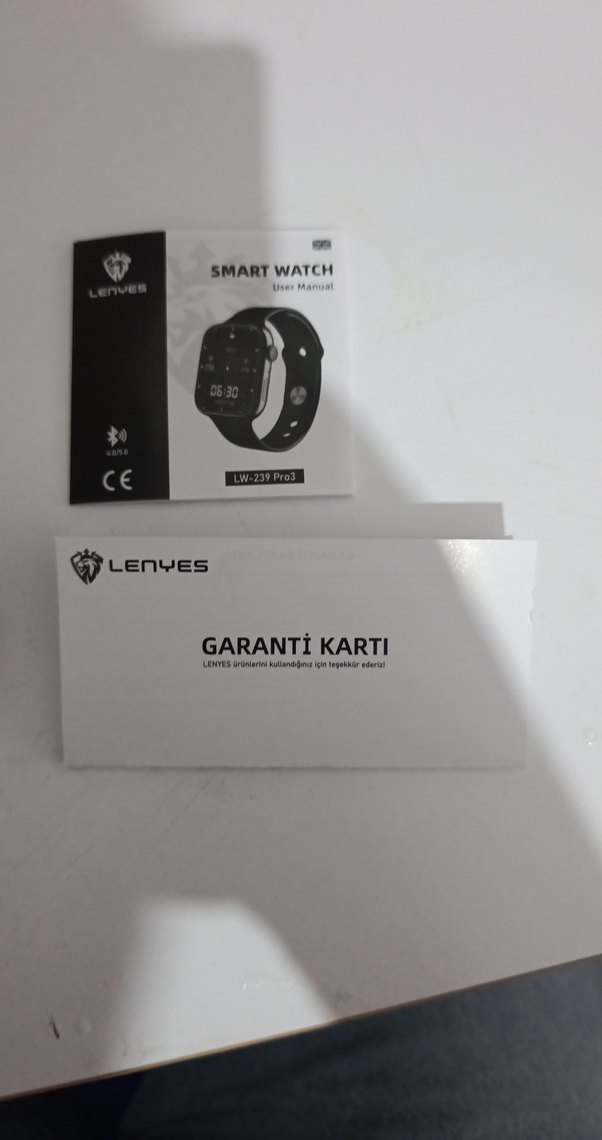 Gri Kayışlı Beyaz Akıllı Saat - Görsel 3