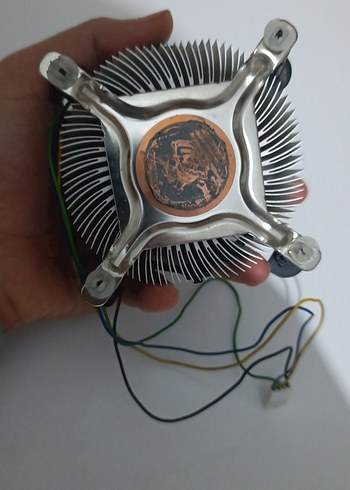 Intel Mavi Gri İşlemci Soğutucu Fanı - Görsel 2