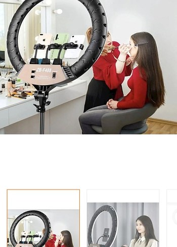 Bej Renkli 200cm Tripod ve Selfie Çubuğu - Görsel 7