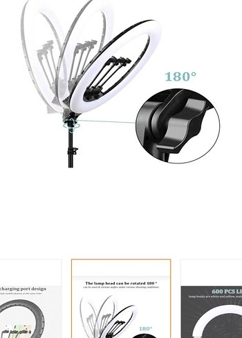 Bej Renkli 200cm Tripod ve Selfie Çubuğu - Görsel 4