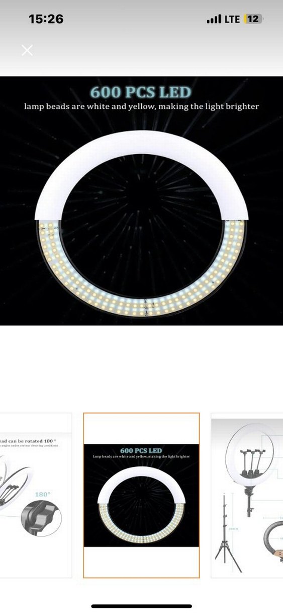 Bej Renkli 200cm Tripod ve Selfie Çubuğu - Görsel 2