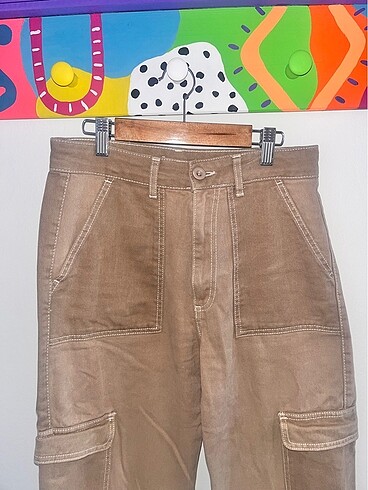 Zara Çok cepli kargo pantolon