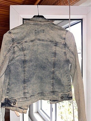s Beden Crop retro ceket