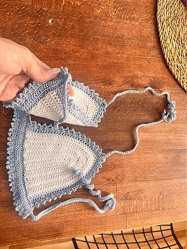 Diğer Tasarım örme bikini üstü