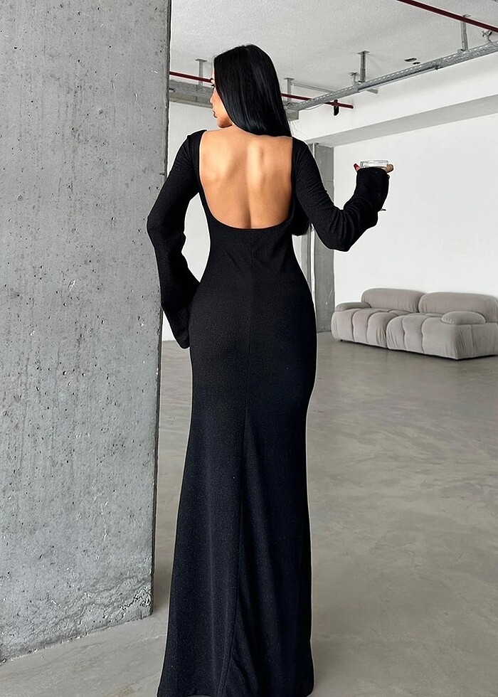 Uzun elbise - Görsel 2