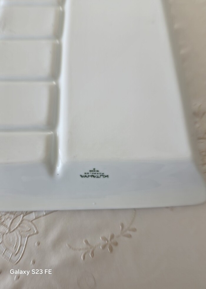 KÜTAHYA PORSELEN SUNUM TABAĞI  - Görsel 3