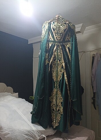 46 Beden Kınalık kaftan