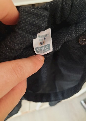 4 Yaş Beden Erkek Siyah Pantolon