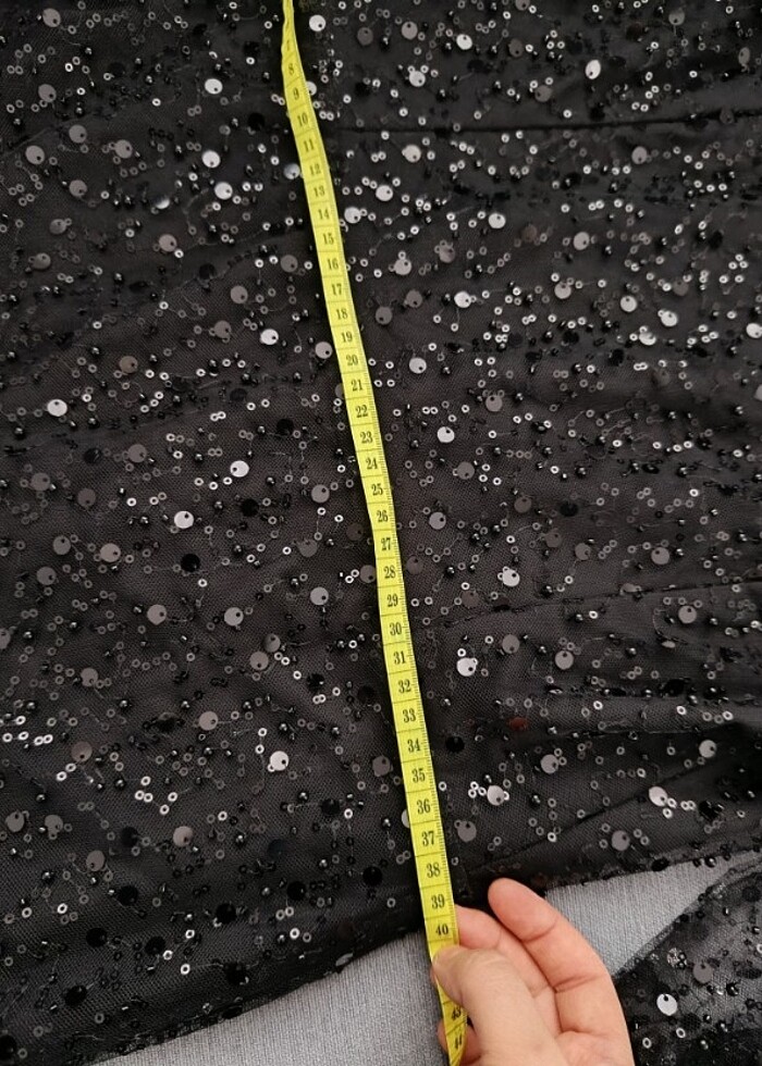 Payetli abiye elbsie - Görsel 3