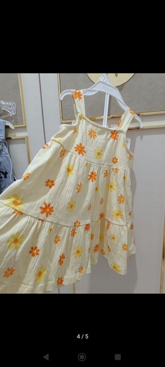 Kız Çocuk RenkliElbise - Görsel 2