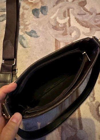 Guess Kahverengi Baskılı Kadın Omuz Çantası