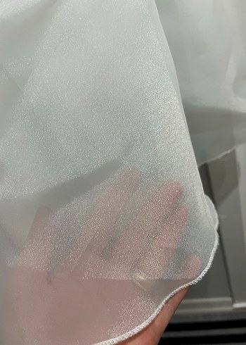 V Yaka Midi Bohem Gelinlik - Görsel 3