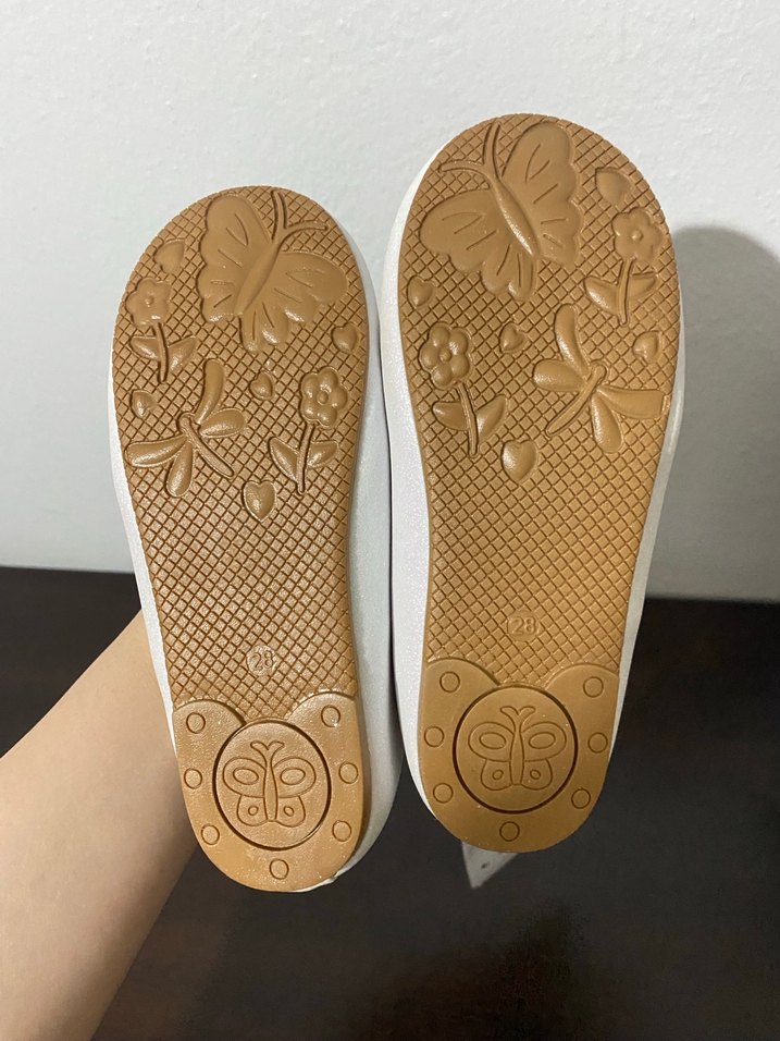 Kız Çocuk Beyaz Fiyonk Detaylı Babet - Görsel 5