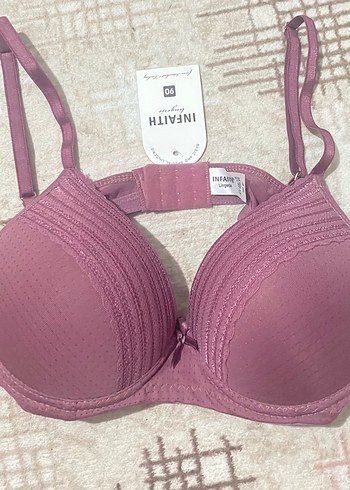 Pembe Destekli Sütyen 90 beden