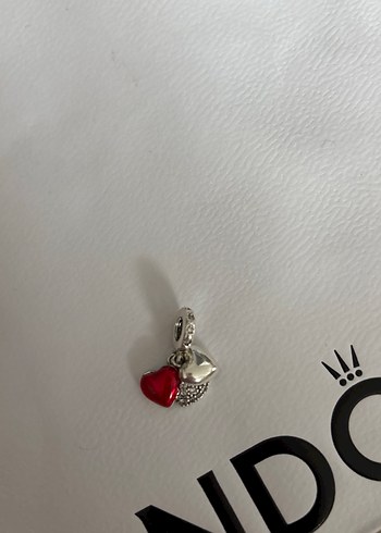 Kırmızı Boncuklu Kadın Charm - Görsel 2