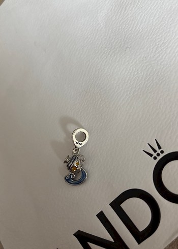 Mavi Zincir Detaylı Parlak Kadın Charm - Görsel 2