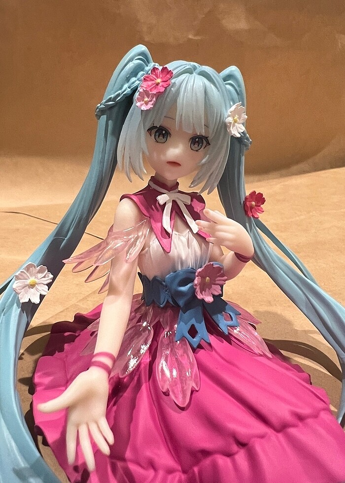 Hatsune miku flower fairy figür - Görsel 2