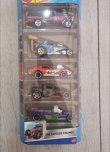 Hot wheels 5'li Set