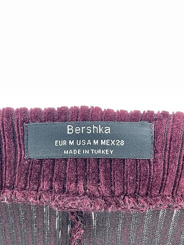 m Beden mor Renk Bershka Uzun Etek %70 İndirimli.