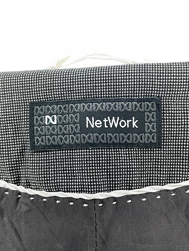 38 Beden gri Renk Network Blazer %70 İndirimli.
