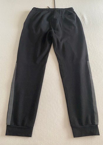 Siyah Rahat Kesim Erkek Eşofman Altı - Görsel 3