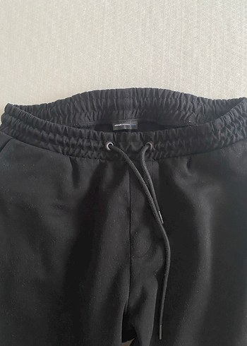 Siyah Rahat Kesim Erkek Eşofman Altı - Görsel 2