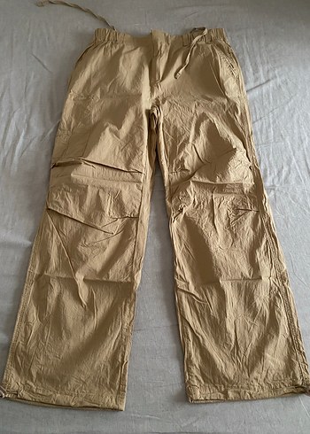 Bej Rahat Kesim Erkek Kargo Pantolon - Görsel 5