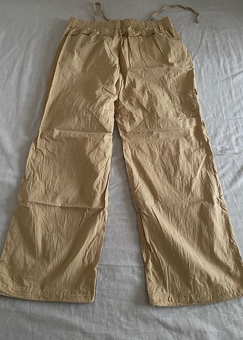 Bej Rahat Kesim Erkek Kargo Pantolon - Görsel 6