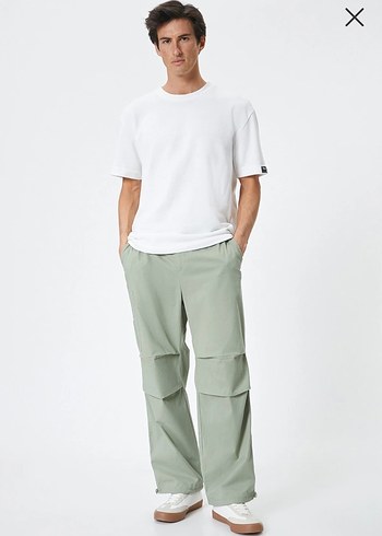 Bej Rahat Kesim Erkek Pantolon - Görsel 3