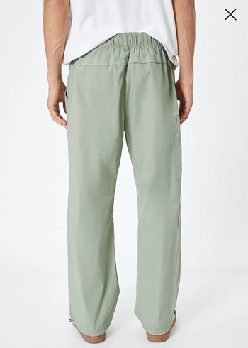 Bej Rahat Kesim Erkek Pantolon - Görsel 2