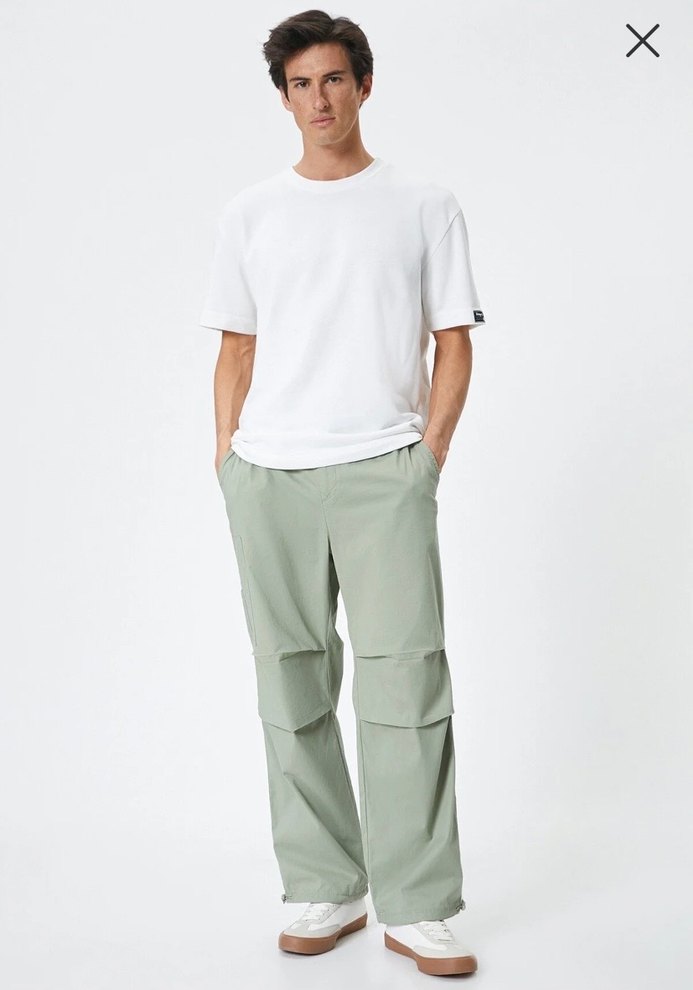 Bej Rahat Kesim Erkek Pantolon - Görsel 3