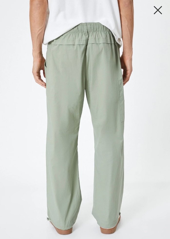 Bej Rahat Kesim Erkek Pantolon - Görsel 2