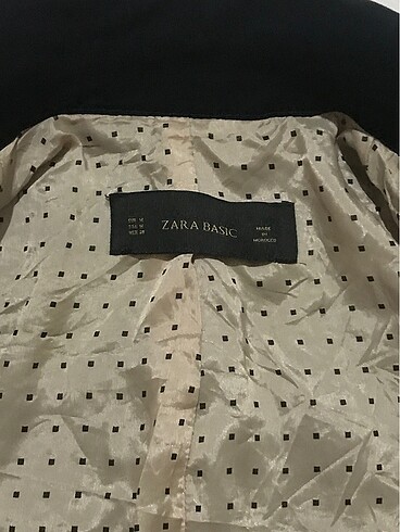 m Beden Zara basic blazer