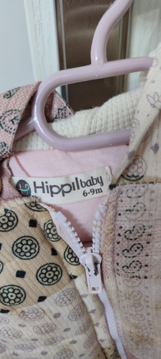 Kız Çocuk Bohem Desenli Kapüşonlu Yelek - Görsel 4